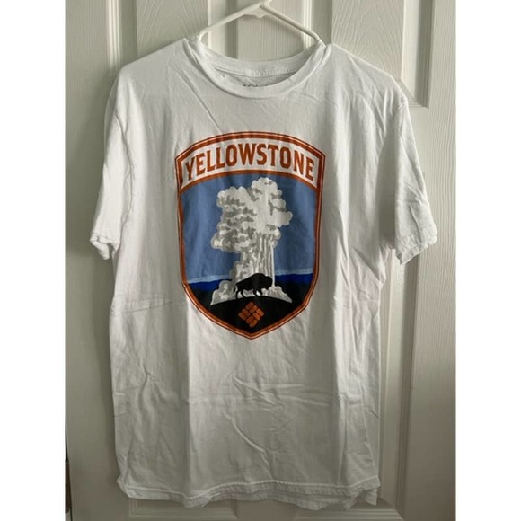 Columbia Other - Columbia Yellowstone National Park White Shirt- Size L
